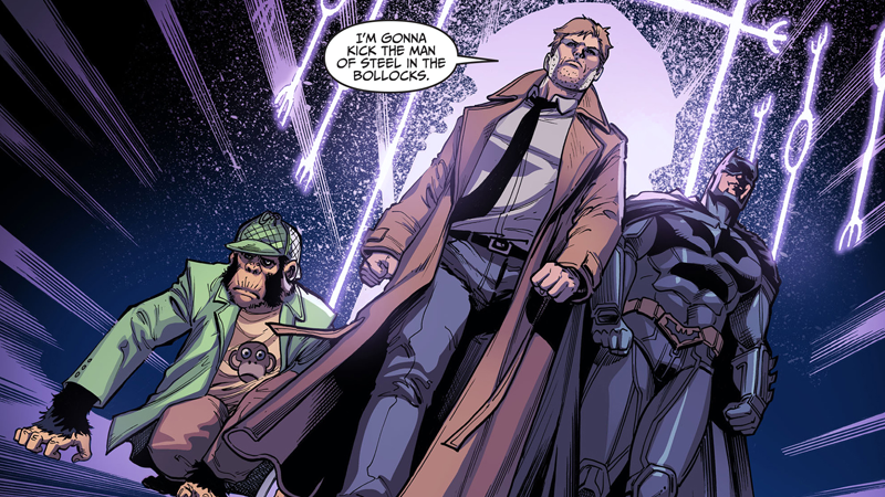Yes, that’s Detective Chimp. Yes, he’s amazing in this series.